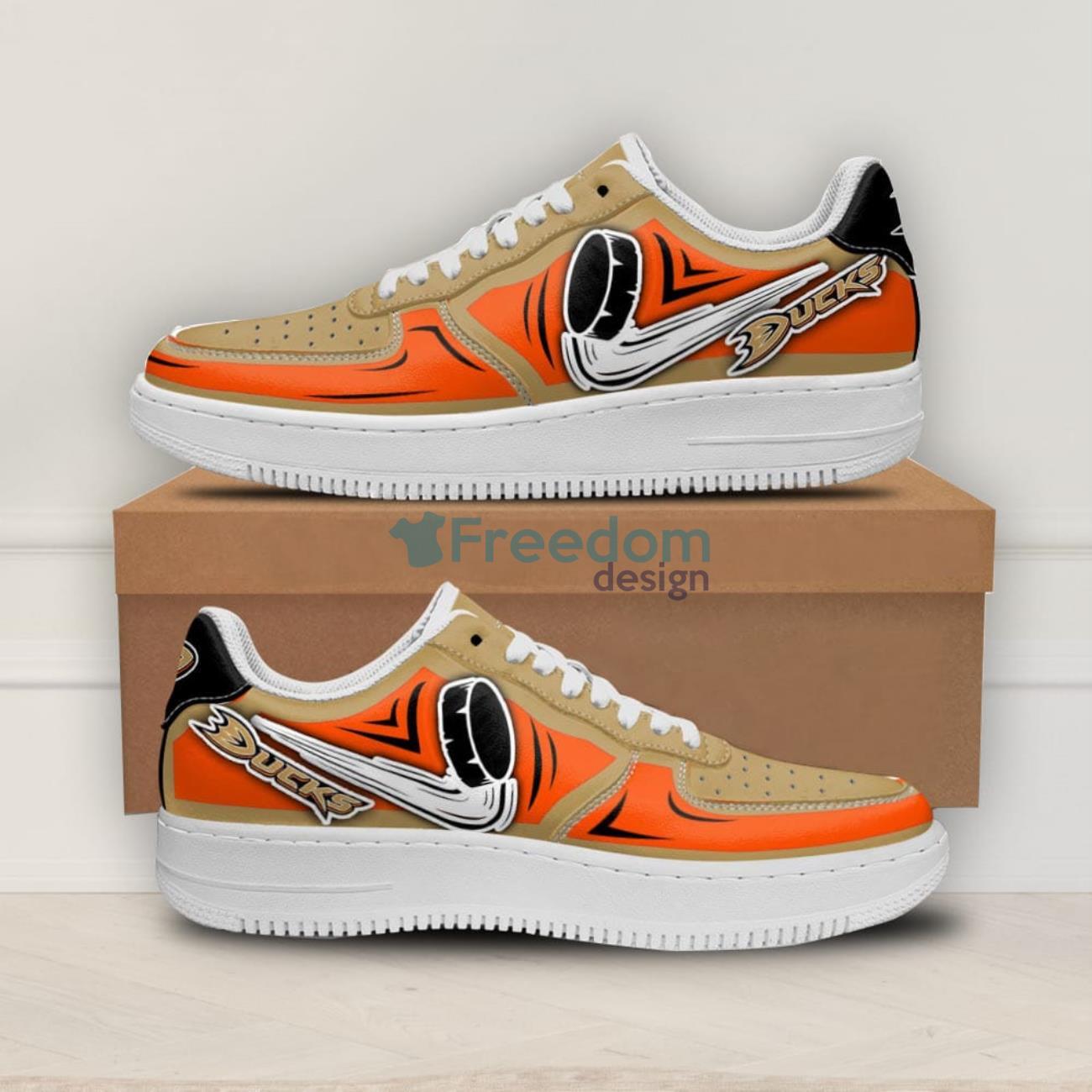 Anaheim Ducks Air Shoes Sneakers For Fans