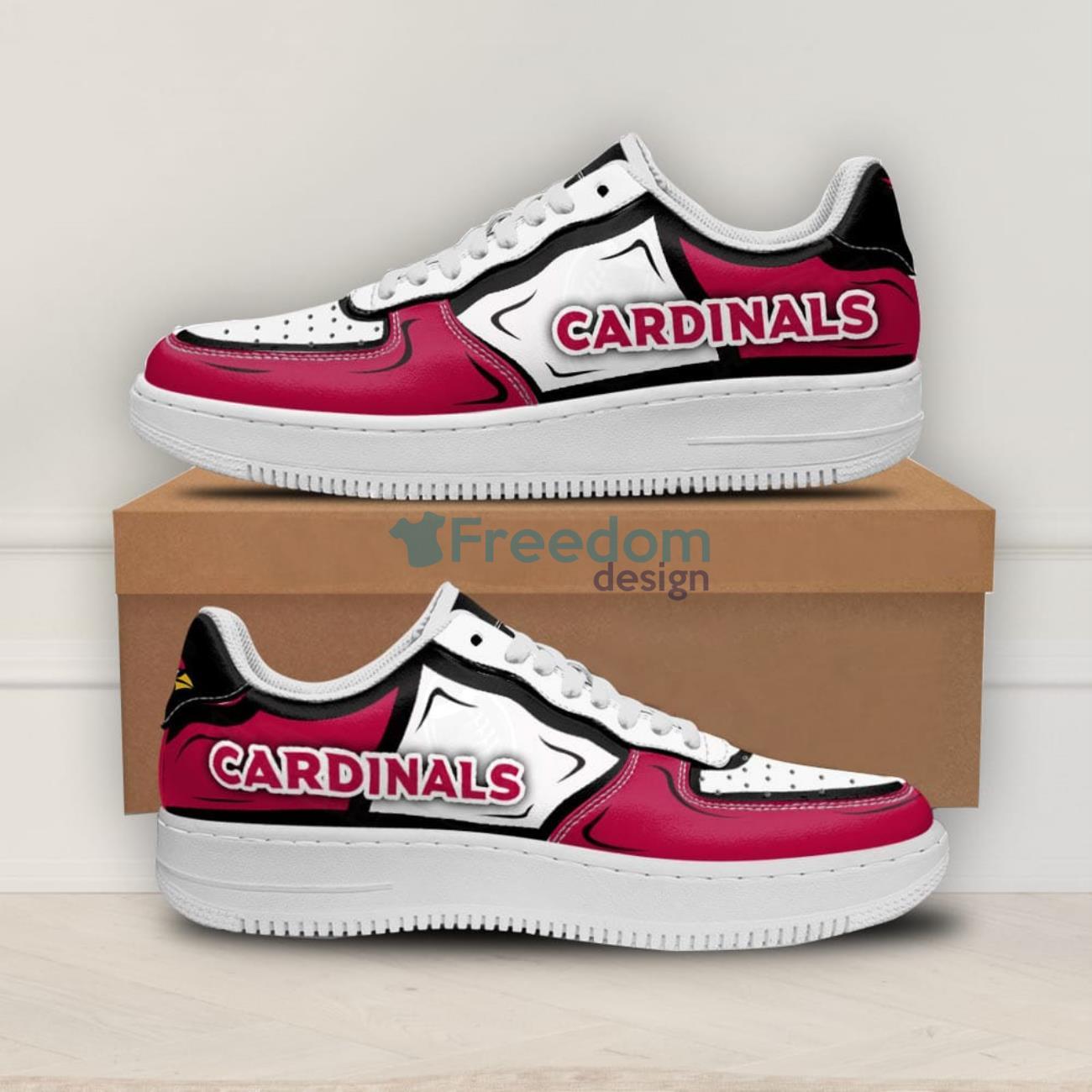 Arizona Cardinals Sport Lover Air Force Shoes For Fan