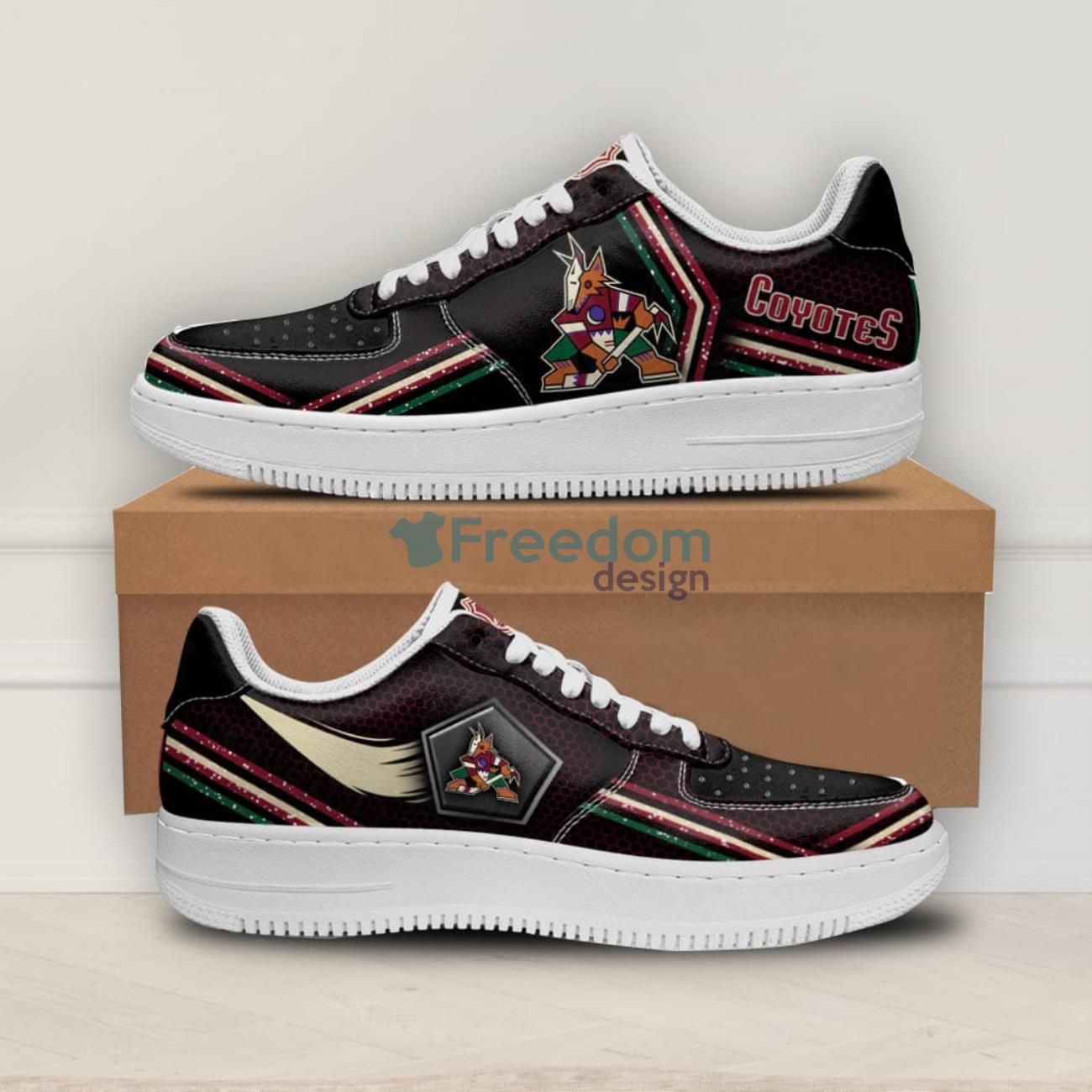 Arizona Coyotes Sport Lover Air Force Shoes For Fans