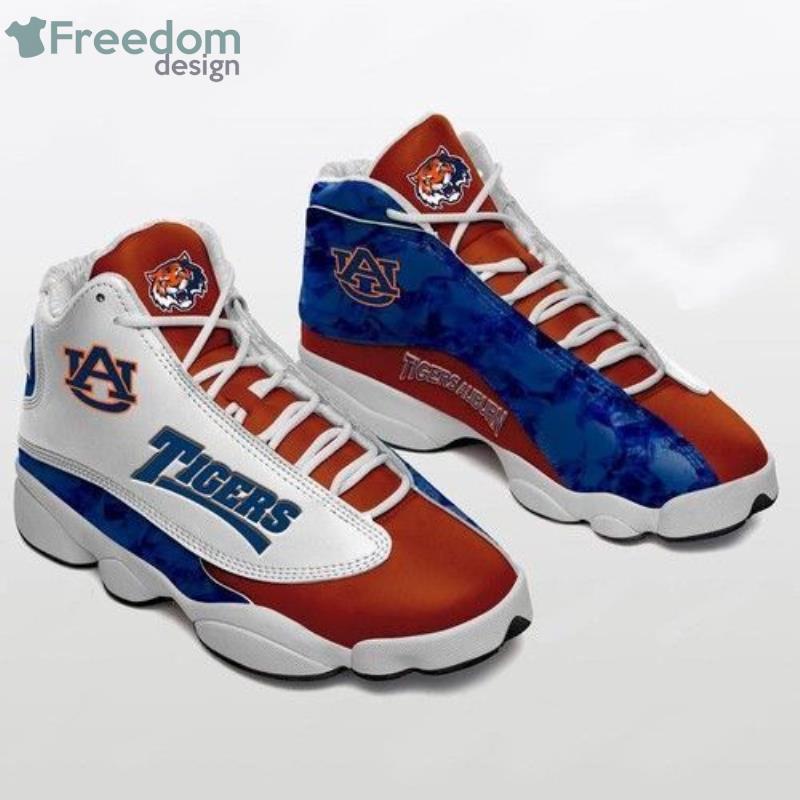 Auburn Tigers Football Custom Shoes Custom Air Jordan 13 Sneaker Shoes