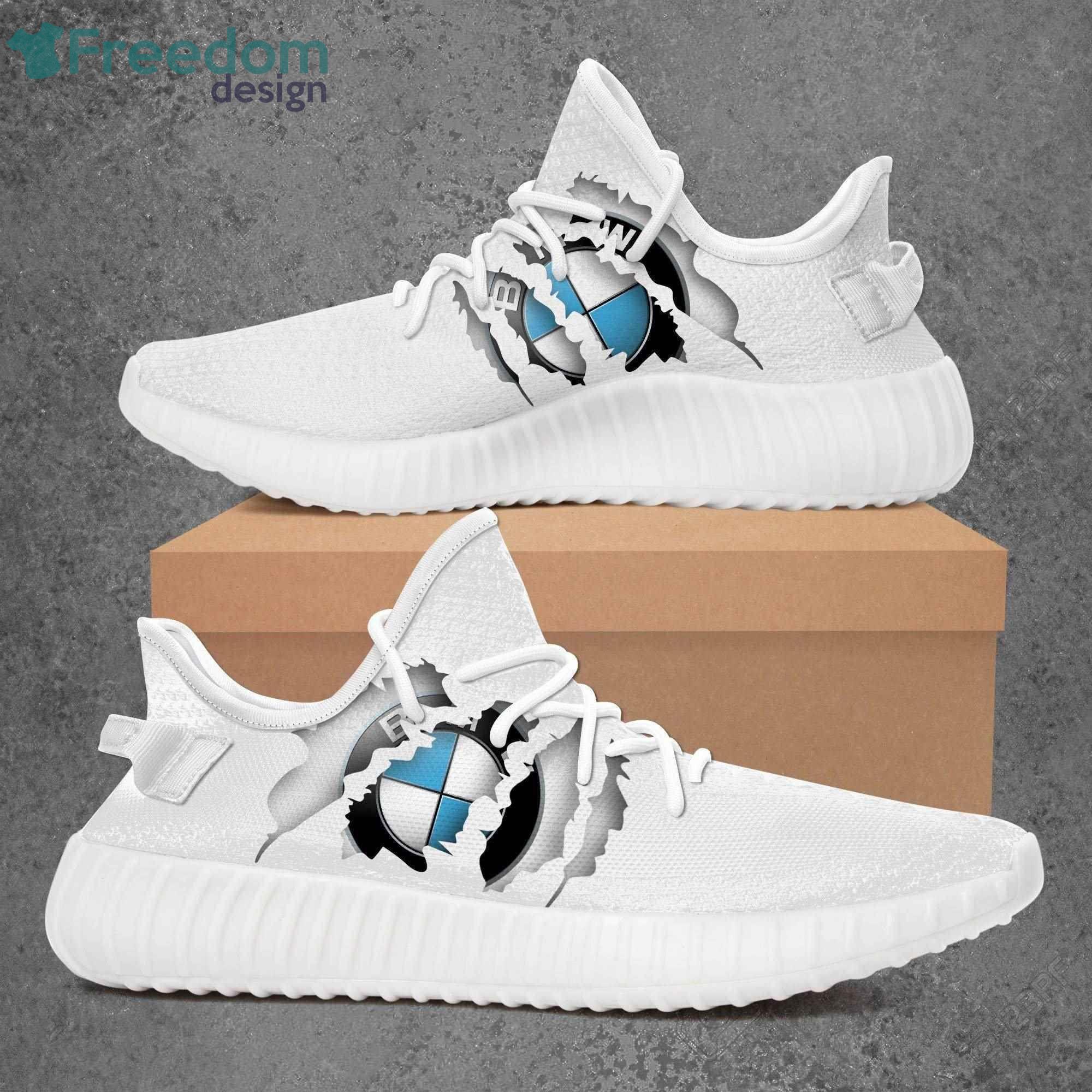 Bmw Car Logo Car Lover Yeezy Shoes Sport Sneakers