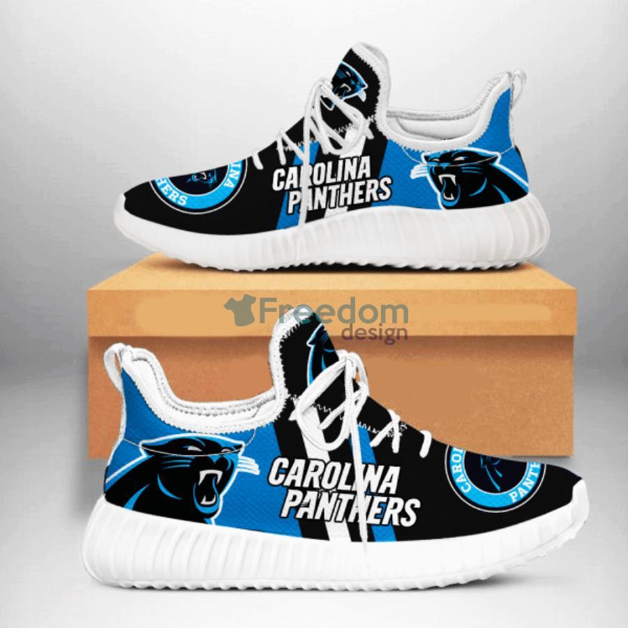 Carolina Panthers Sneakers Logo Reze Shoes For Fans