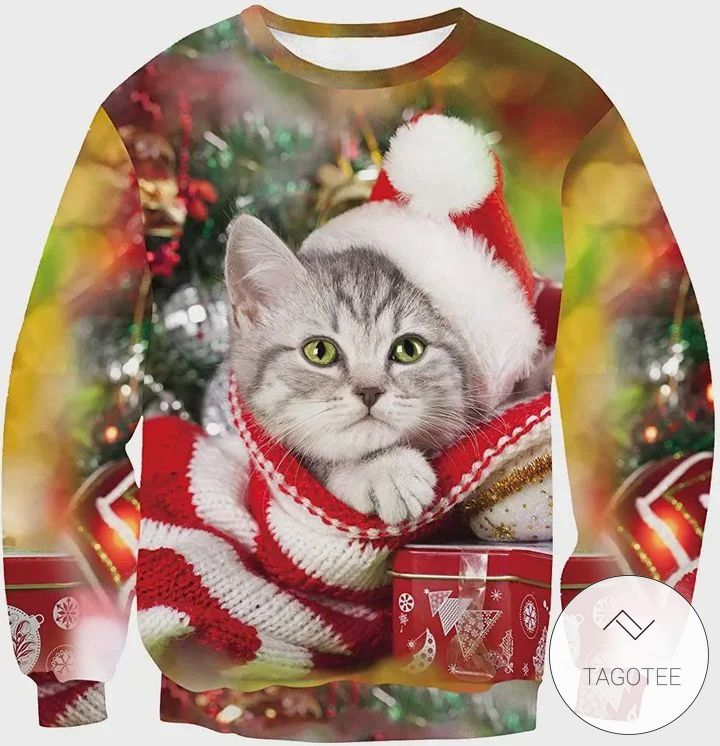 Cat Christmas Ugly Christmas Sweater