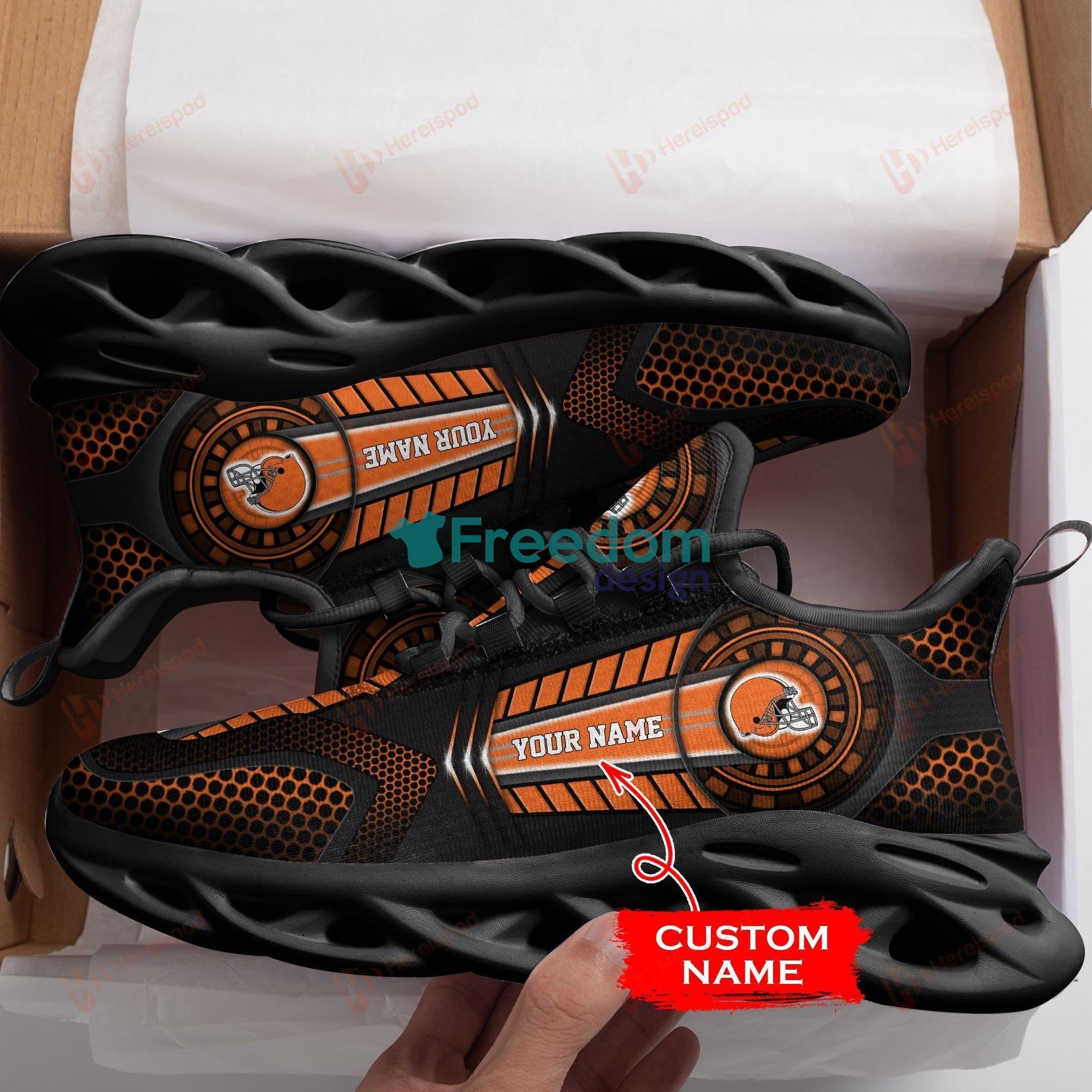 Cleveland Browns Max Soul Personalized Sneaker