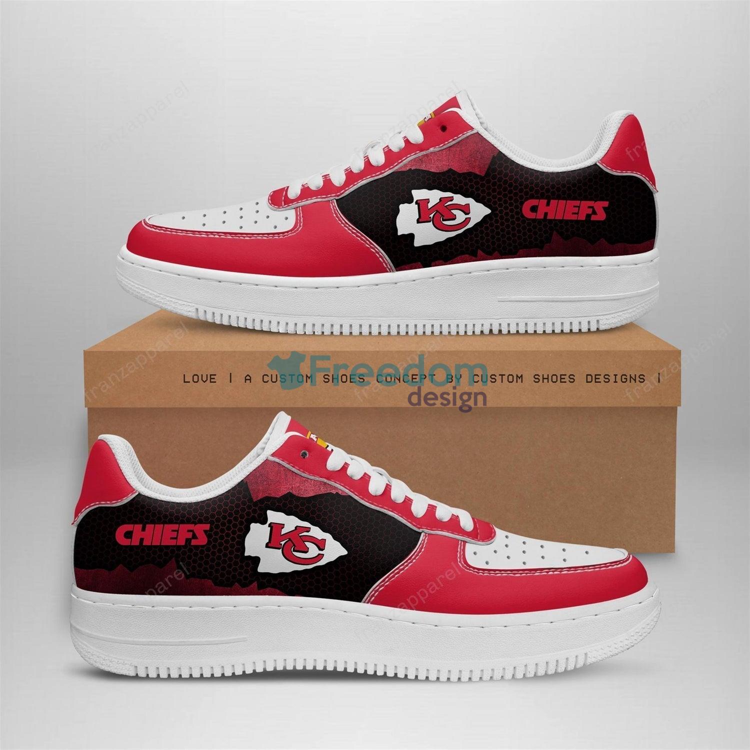 Kansas City Chiefs Team Lover Best Gift Air Force Shoes For Fans
