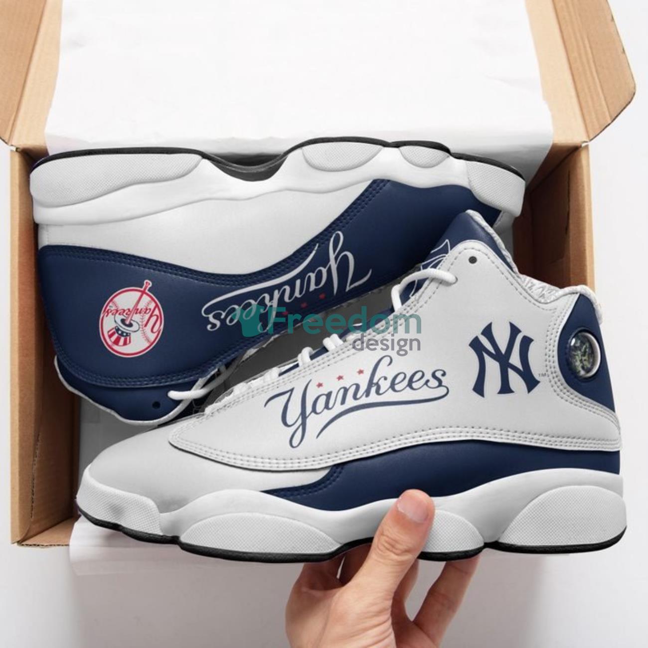 Mlb New York Yankees Air Jordan 13 Shoe For Baseball Lovers New Design8 -  The Clothes You'll Ever Need