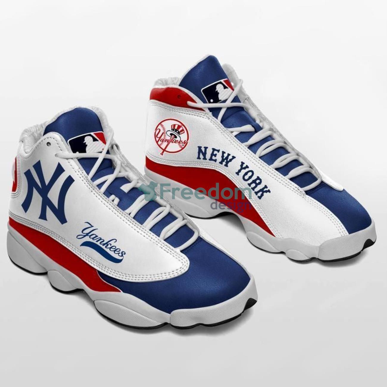 New York Yankees Team Air Jordan 13 Sneaker Shoes