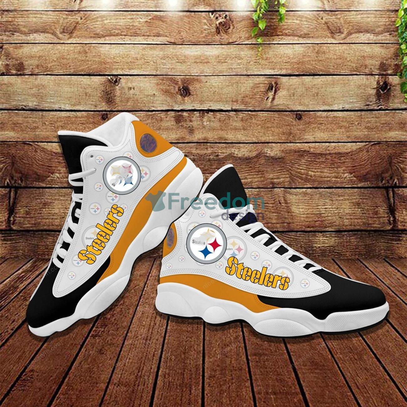 Pittsburgh Steelers Fans Air Jordan 13 Shoes For Fans