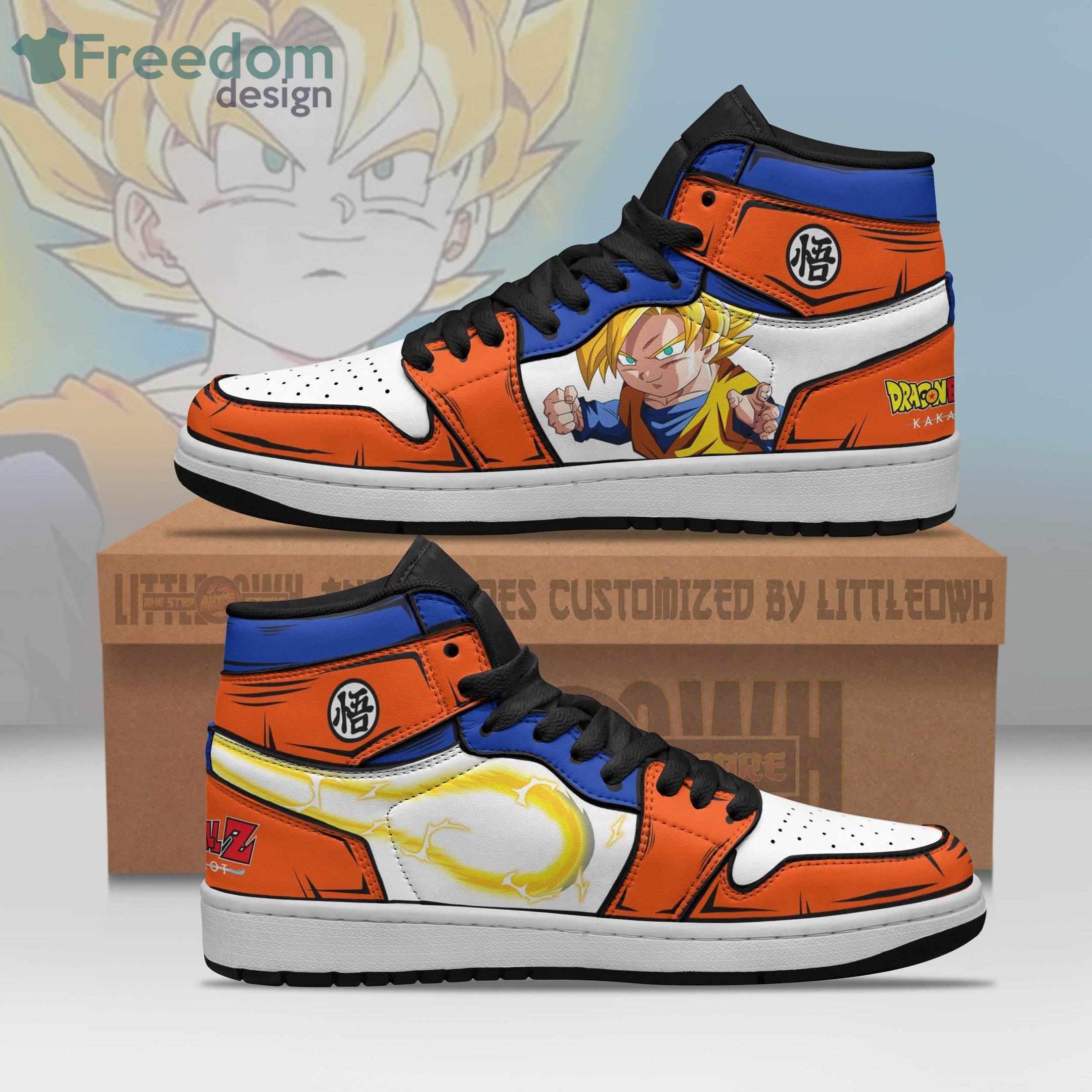 Son Goten Dragon Ball Anime Air Jordan Hightop Shoes